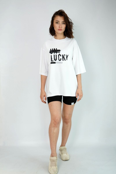 Футболка свободного кроя из хлопка для активного образа Kivviwear 4034.09 - фото 4