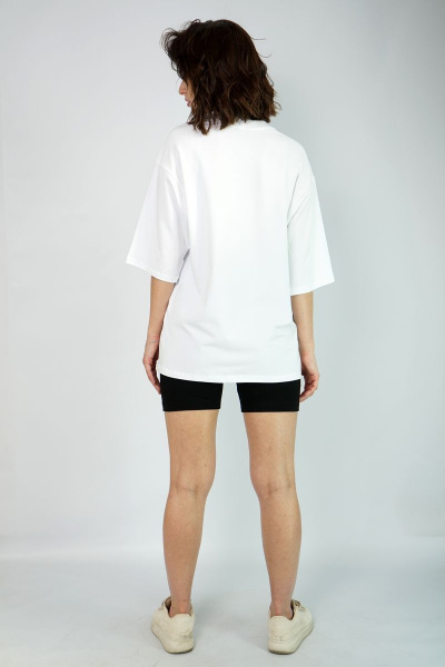 Футболка свободного кроя из хлопка для ежедневного стиля Kivviwear 4034.10 - фото 8