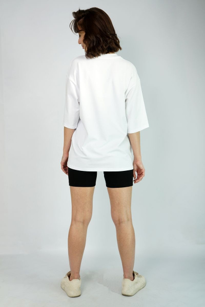 Футболка свободного кроя из хлопка для повседневной носки Kivviwear 4034.12 - фото 8