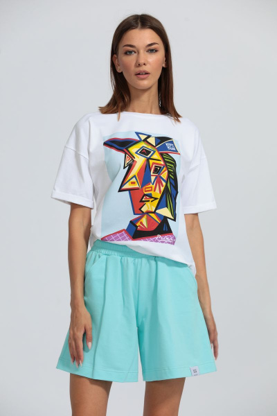 Шорты Kivviwear 4027 мятный - фото 7