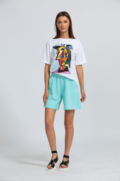 Шорты Kivviwear 4027 мятный - фото 5