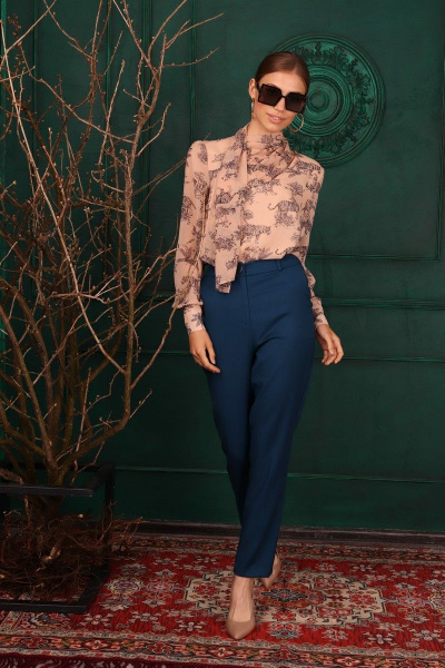 Брюки Ambera 131 синий - фото 1