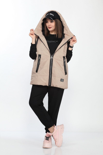 Жилет Lady Secret 062 розово-бежевый - фото 1