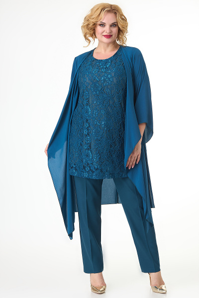 Блуза, брюки, кардиган Algranda А3772 - фото 2