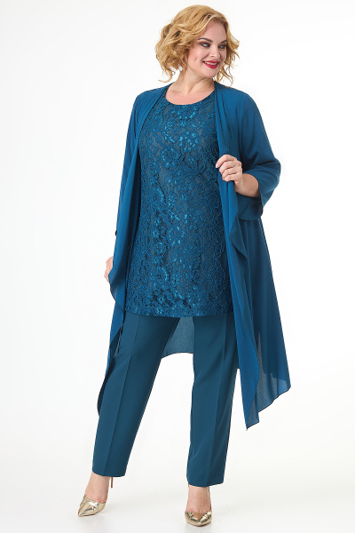 Блуза, брюки, кардиган Algranda А3772 - фото 3