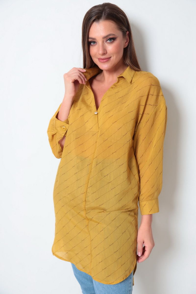 Туника Michel chic 761 горчица - фото 1