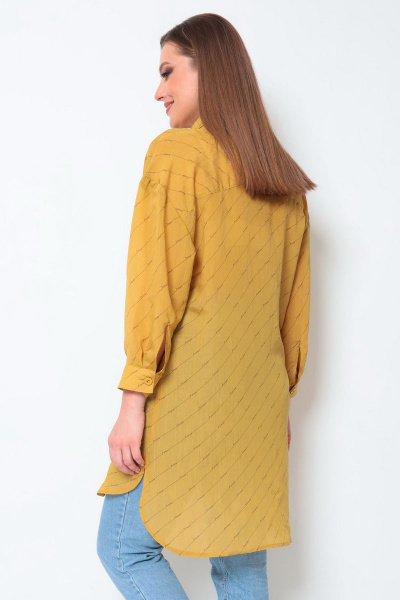 Туника Michel chic 761 горчица - фото 5