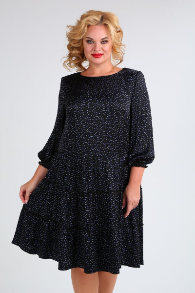 Платье SVT-fashion 505 черный - фото 4