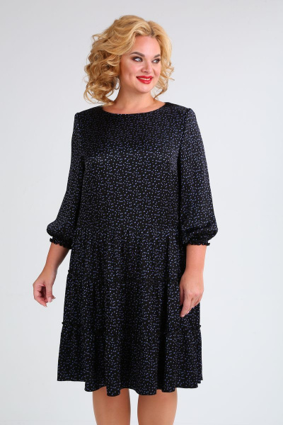 Платье SVT-fashion 505 черный - фото 3