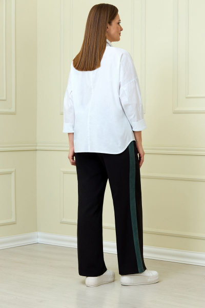 Блуза VOLNA 1200 белый - фото 2