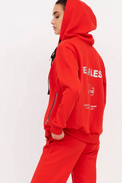 Джемпер трикотажный спортивный для повседневного стиля Lakbi 51982 - фото 1