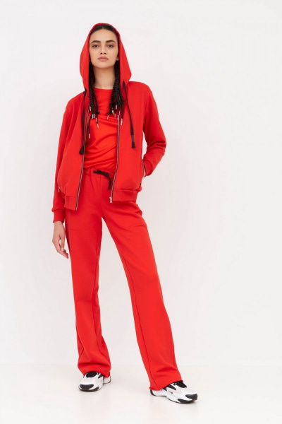 Джемпер трикотажный спортивный для повседневного стиля Lakbi 51982 - фото 2