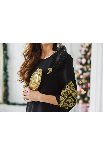 Платье Edibor 2015 черный - фото 6