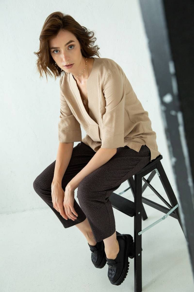 Туника Ivera 657 бежевый - фото 1