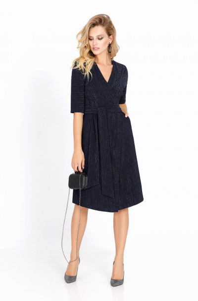 Платье PiRS 562 синий - фото 1