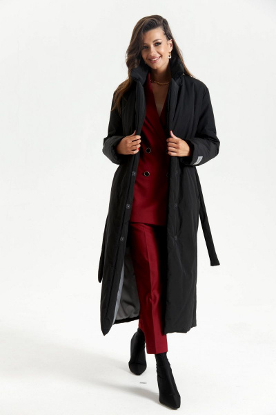 Пальто SODA 608 черный - фото 1