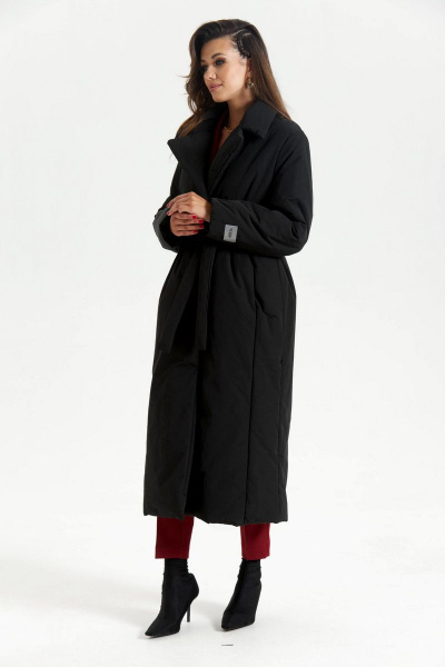 Пальто SODA 608 черный - фото 2