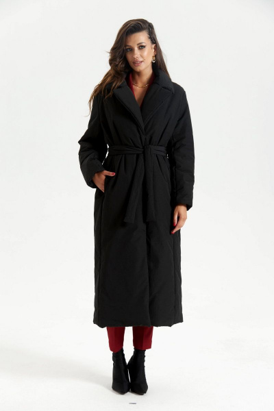 Пальто SODA 608 черный - фото 3