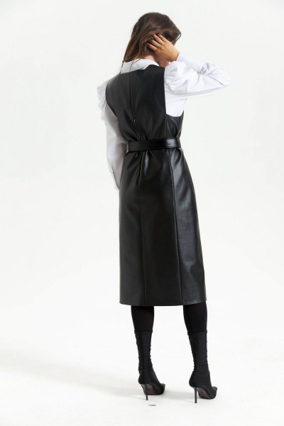 Сарафан SODA 620 черный - фото 4