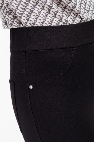 Леггинсы на резинке классического кроя из трикотажа Femme & Devur 1458 1.3F(164) - фото 5