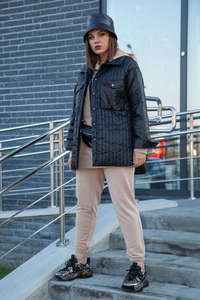 Куртка Lady Secret 6327 черный - фото 3