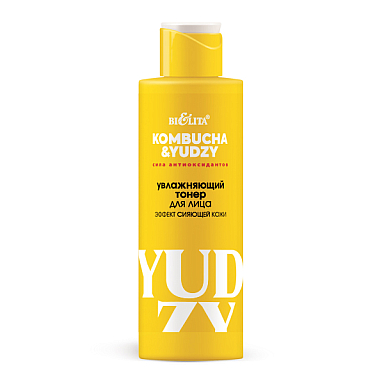 Тоник для лица Belita Kombucha & Yudzy-Увлажняющий тонер для лица "Эффект сияющей кожи" - фото 1