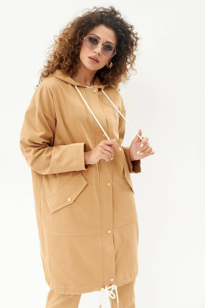 Брюки, парка Kod:127 2046 кэмел - фото 7