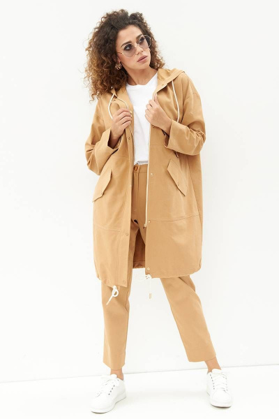 Брюки, парка Kod:127 2046 кэмел - фото 4