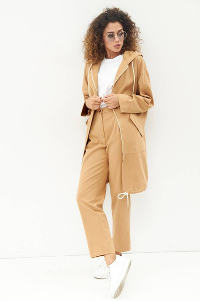 Брюки, парка Kod:127 2046 кэмел - фото 3