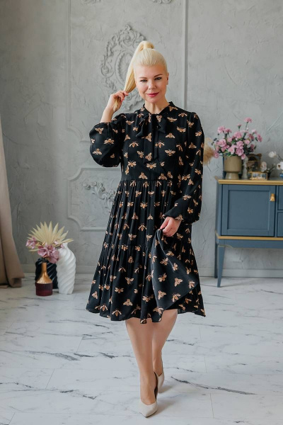 Платье ASV 2440 черный - фото 2