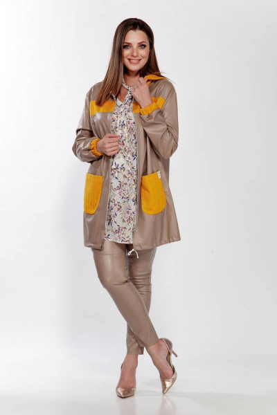 Куртка Belinga 5113 капучино - фото 5