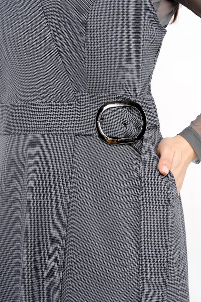 Сарафан La rouge 5287 антрацит - фото 5