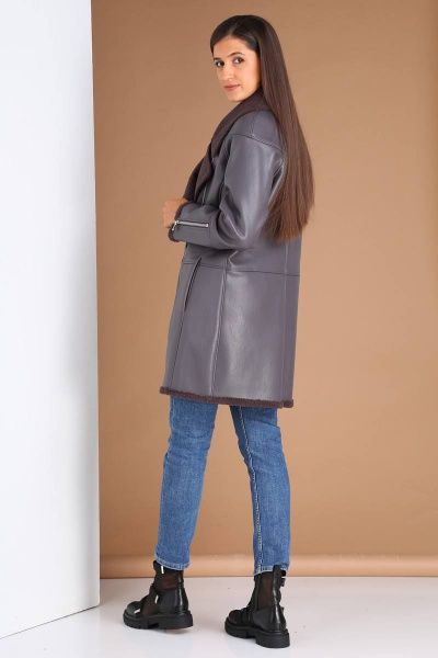 Дубленка Celentano 1862.1 кварцевый - фото 9