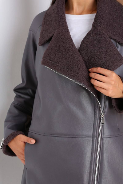 Дубленка Celentano 1862.1 кварцевый - фото 7