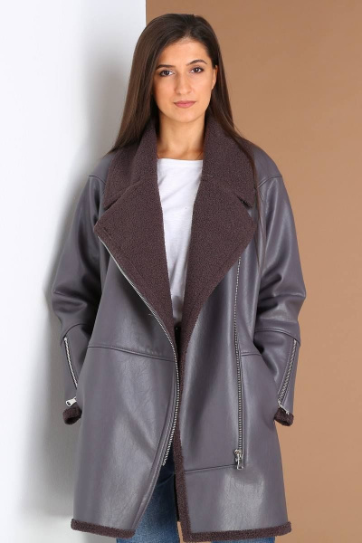 Дубленка Celentano 1862.1 кварцевый - фото 2