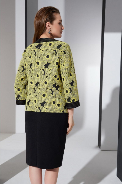 Жакет, юбка Lissana 4357 желтый - фото 5