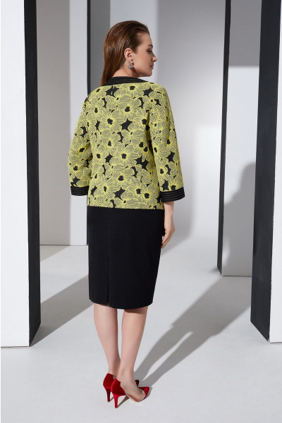 Жакет, юбка Lissana 4357 желтый - фото 4