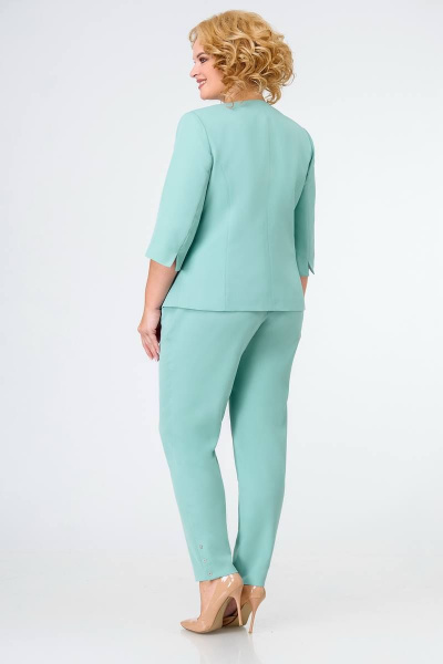 Брюки, жакет Swallow 388 мята - фото 5