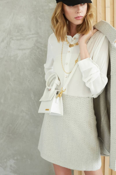 Юбка на каждый день в стиле классики COCOCO 11063/2 - фото 2