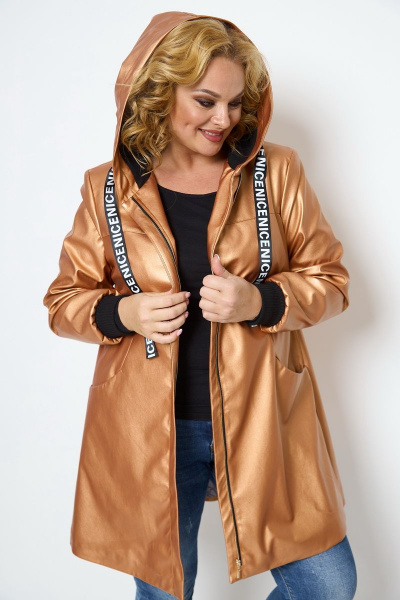 Плащ Michel chic 352 золото - фото 3