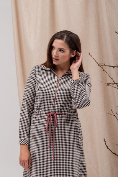 Платье Angelina 488/1 белый_фон - фото 2