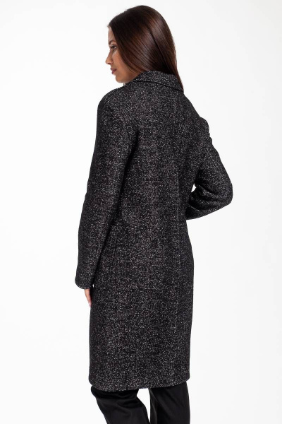 Пальто из тексиля демисезонное с серым цветом Femme & Devur 70487 1.59Z(170) - фото 2