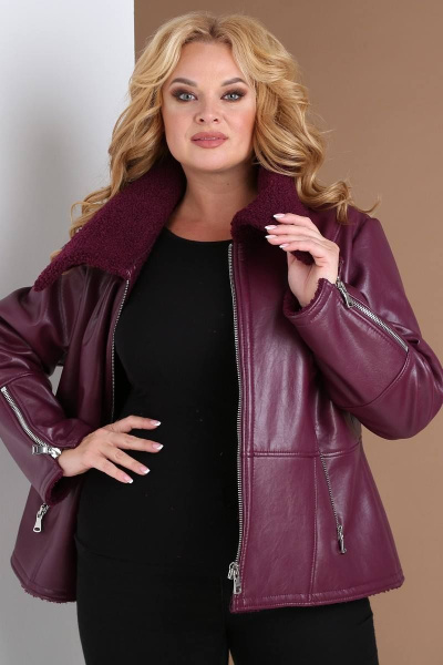 Дубленка Celentano 1943.2 винный - фото 2