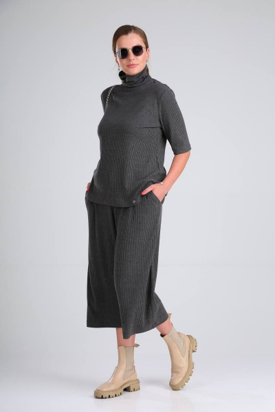 Джемпер Bliss 8060/1 серый - фото 4