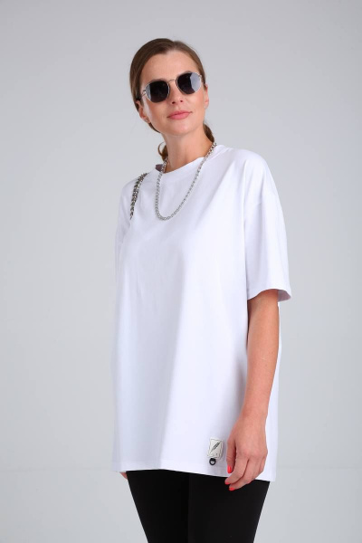 Футболка Bliss 073/1 белый - фото 3