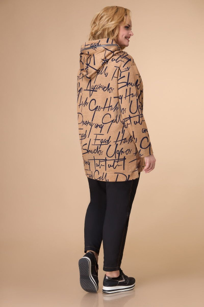 Брюки, туника Svetlana-Style 1585 рыжий+черный - фото 2