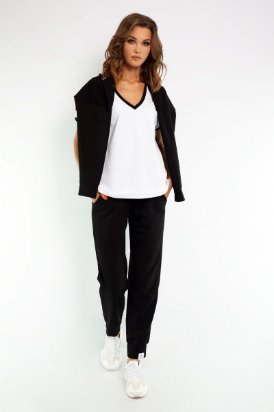 Круглогодичный спортивный джемпер с V-образным вырезом Kivviwear 4038.07 - фото 12