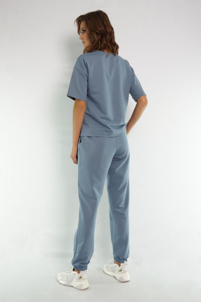Брюки, джемпер Kivviwear 40364037 дымчатый-голубой - фото 10
