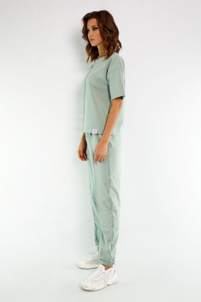 Брюки, джемпер Kivviwear 40364037 светлый-хаки - фото 8