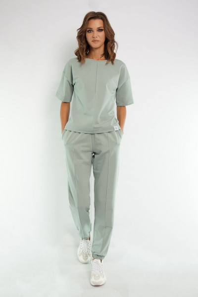 Брюки, джемпер Kivviwear 40364037 светлый-хаки - фото 2